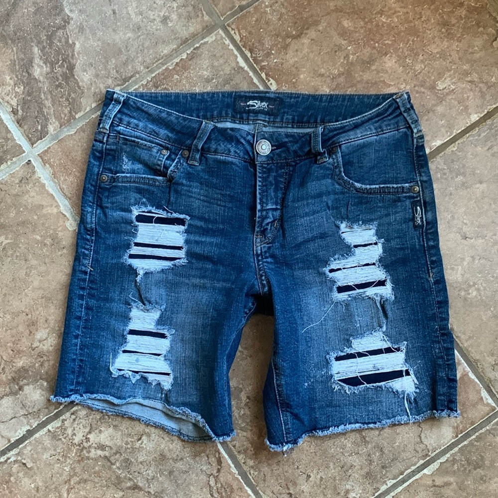 Silver Jean Co Bermuda Shorts